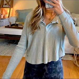 hollister, greenish blue small/med